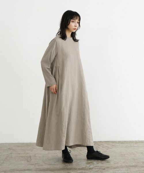 Mochi / home&miles モチ / ホーム＆マイルズ trapeze one piece [greige]