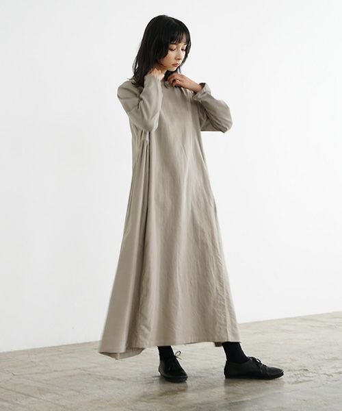 Mochi / home&miles.モチ / ホーム＆マイルズ.trapeze one piece [greige]