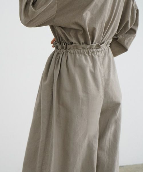 Mochi / home&miles.モチ / ホーム＆マイルズ.wrap pants [greige]