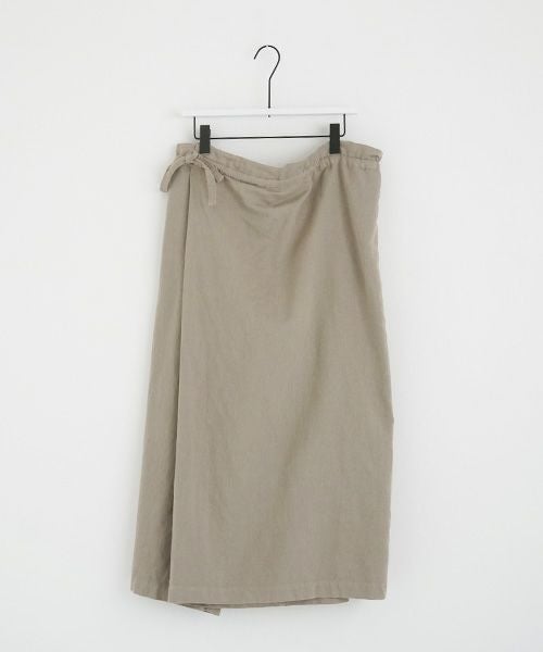 Mochi / home&miles.モチ / ホーム＆マイルズ.wrap pants [greige]