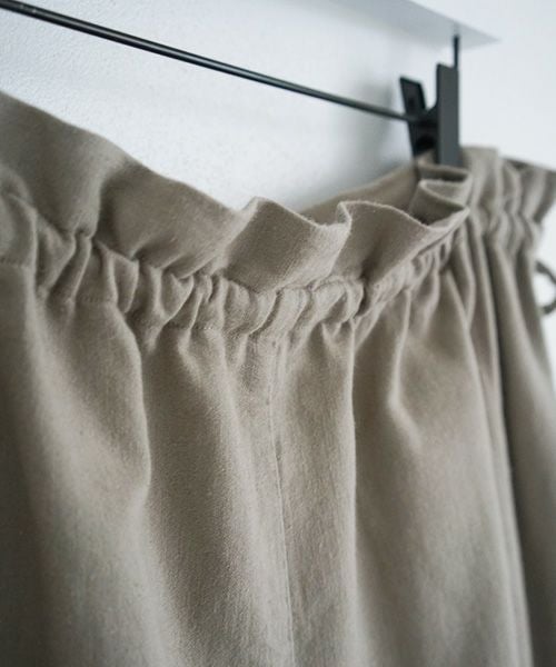 Mochi / home&miles.モチ / ホーム＆マイルズ.wrap pants [greige]