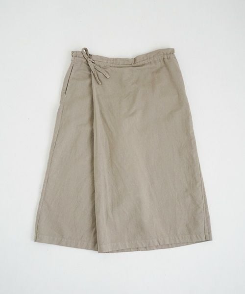 Mochi / home&miles.モチ / ホーム＆マイルズ.wrap pants [greige]