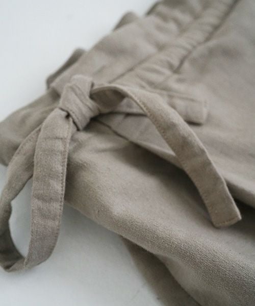 Mochi / home&miles.モチ / ホーム＆マイルズ.wrap pants [greige]