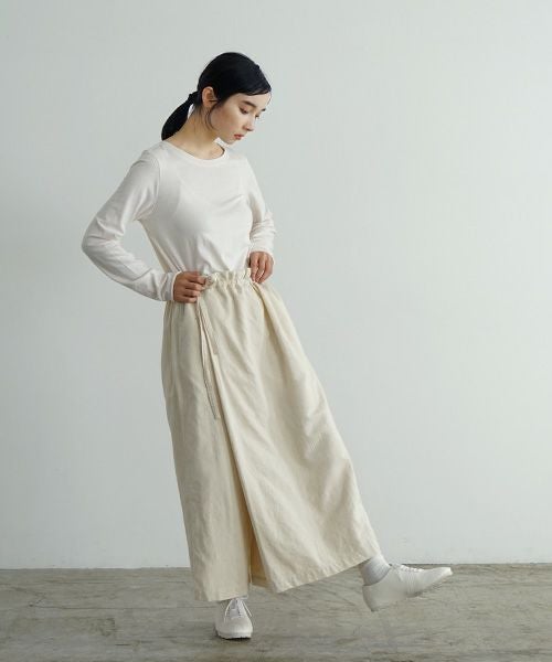 Mochi / home&miles.モチ / ホーム＆マイルズ.wrap pants [off white・]