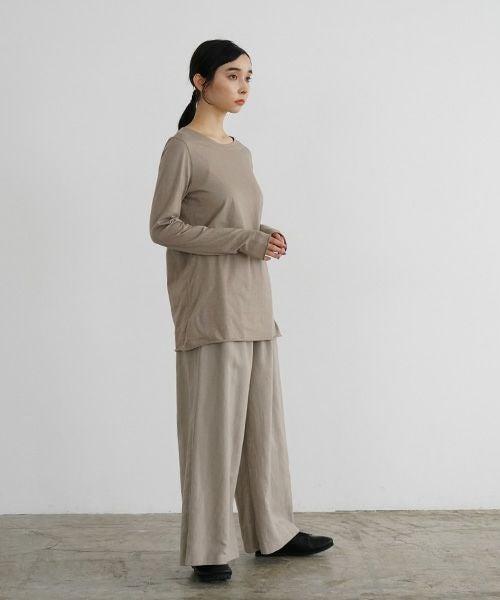 Mochi / home&miles.モチ / ホーム＆マイルズ.cotton cashmere cut&saw [greige]