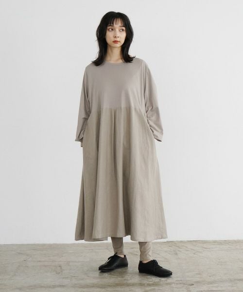 Mochi / home&miles.モチ / ホーム＆マイルズ.cotton cashmere leggings [greige・2]