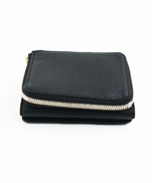 EDROBERTJUDSON.エドロバートジャドソン.TRI FOLD MAGIC PURSE[B01O WL-55 / 05.w.black]