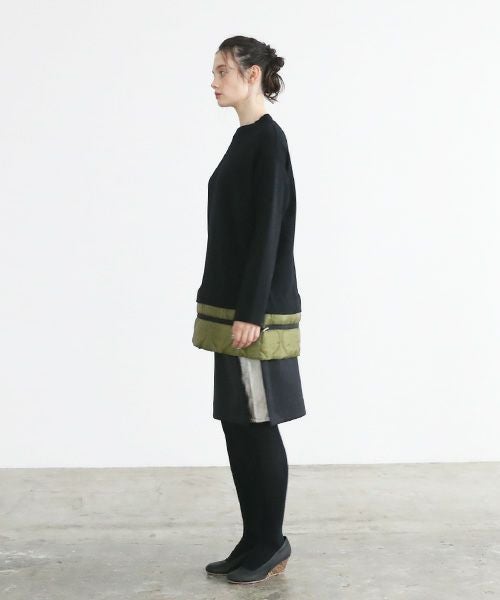 SWANLAKE スワンレイク.CREWNECK PULLOVER[CT-1409/BLACK]