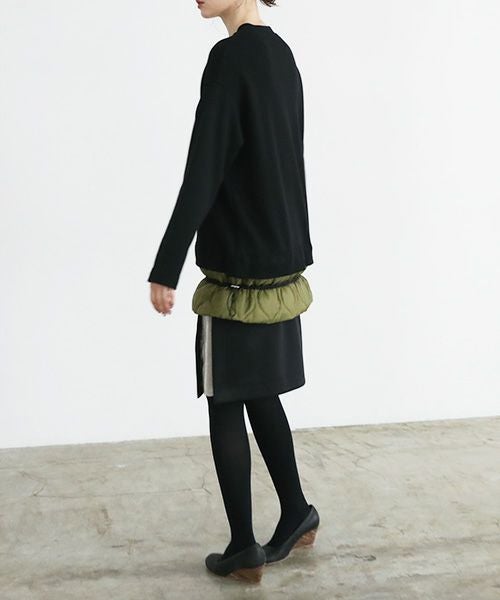 SWANLAKE スワンレイク.CREWNECK PULLOVER[CT-1409/BLACK]