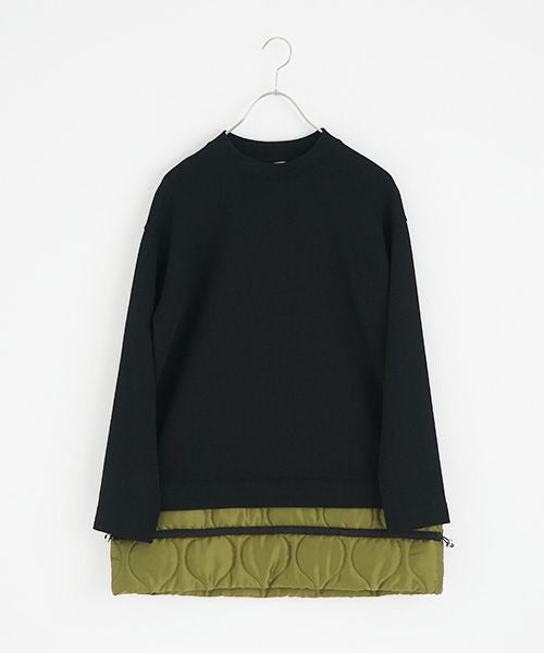 SWANLAKE スワンレイク.CREWNECK PULLOVER[CT-1409/BLACK]