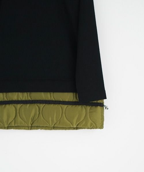 SWANLAKE スワンレイク.CREWNECK PULLOVER[CT-1409/BLACK]