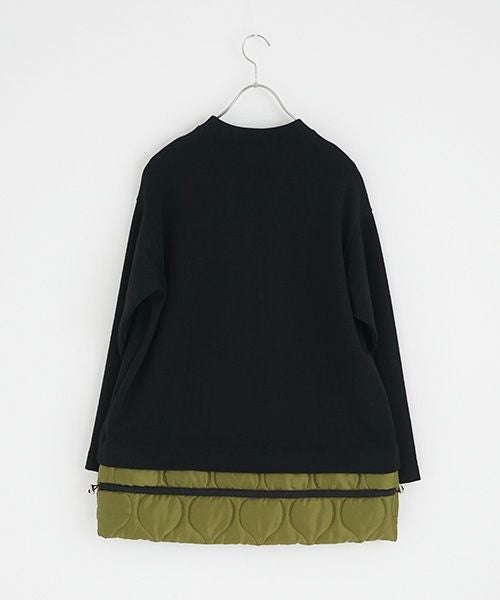 SWANLAKE スワンレイク.CREWNECK PULLOVER[CT-1409/BLACK]