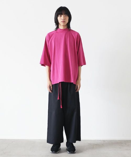 VUy.ヴウワイ.highneck knit vuy-s22-k01[PINK]