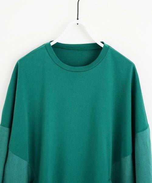 VUy.ヴウワイ.combination knit vuy-s22-k03[GREEN]_