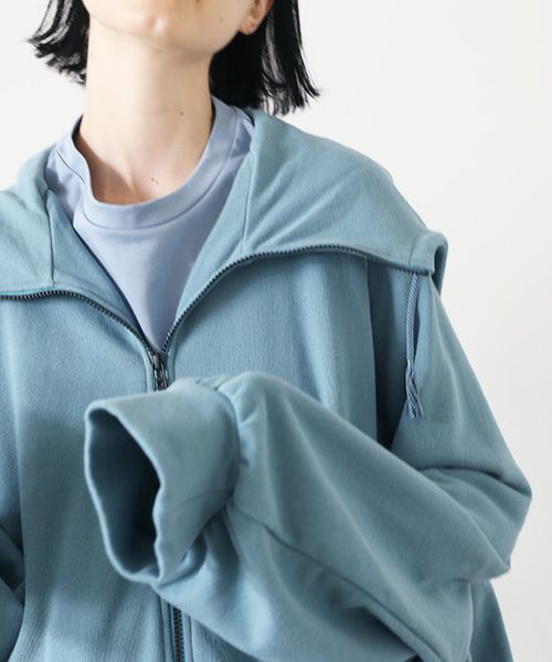 VUy.ヴウワイ.big hoody vuy-s22-k04[LIGHT BLUE]