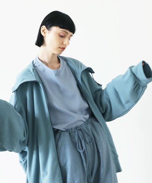 VUy.ヴウワイ.big hoody vuy-s22-k04[LIGHT BLUE]