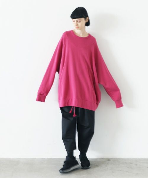 VUy.ヴウワイ.pullover sweat vuy-s22-k05[PINK]