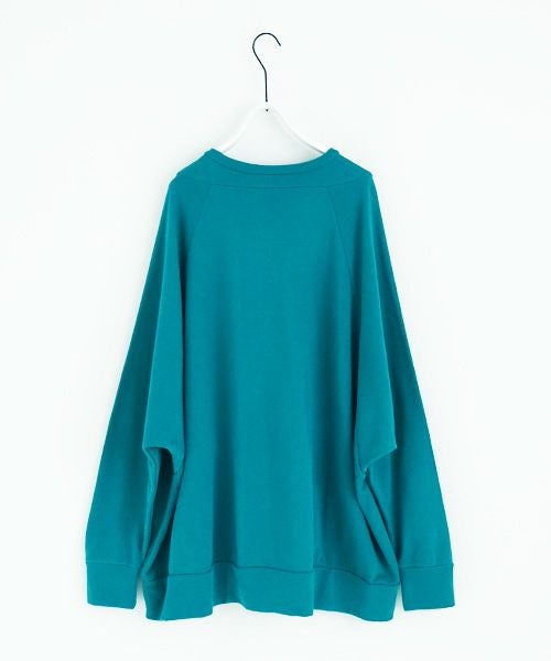 VUy.ヴウワイ.pullover sweat vuy-s22-k05[GREEN BLUE]_