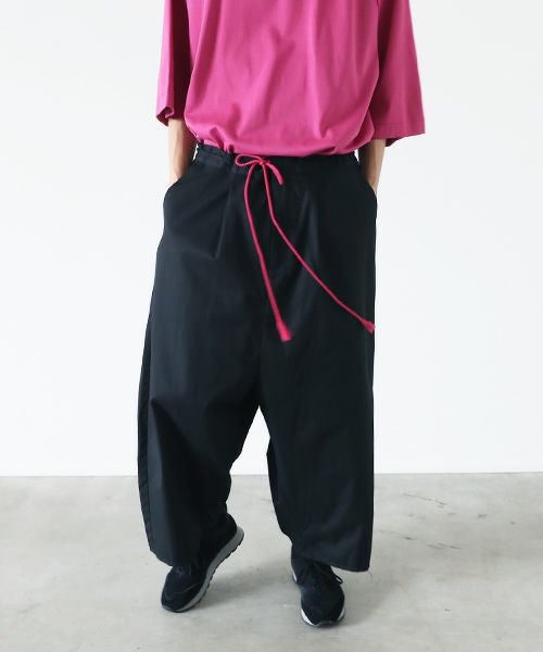 VUy.ヴウワイ.wide silhouette pants vuy-s22-p01[BLACK]s_