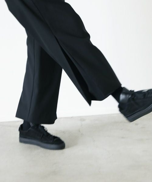 VUy.ヴウワイ.box slit pants vuy-s23-p02[BLACK]_