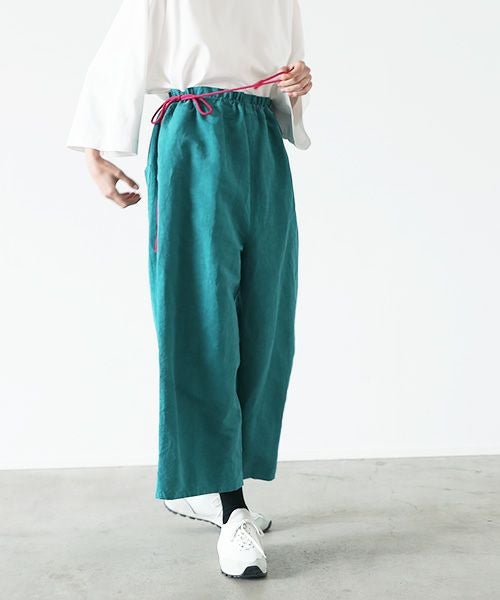 VUy.ヴウワイ.chord easy pants vuy-s22-p03[GREEN]