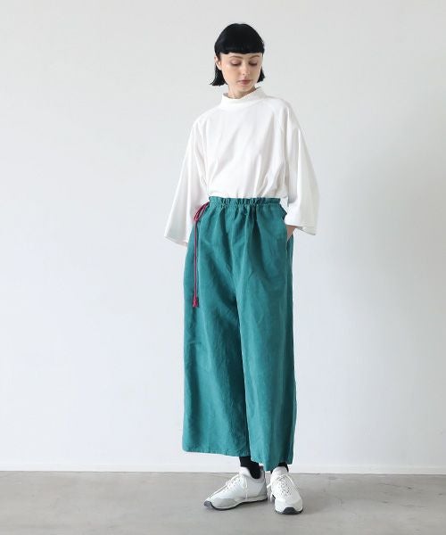 VUy.ヴウワイ.chord easy pants vuy-s22-p03[GREEN]