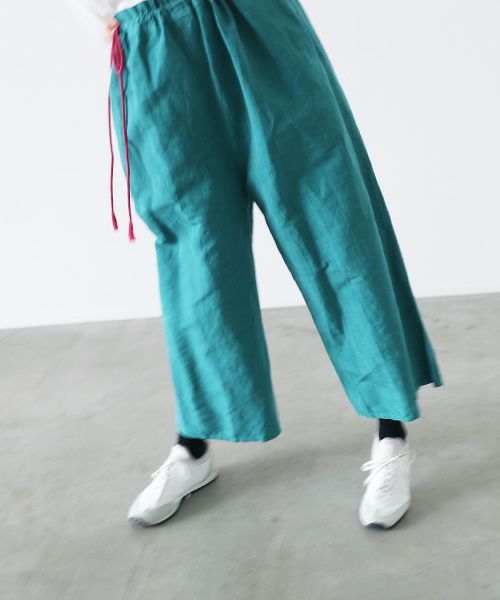 VUy.ヴウワイ.chord easy pants vuy-s22-p03[GREEN]