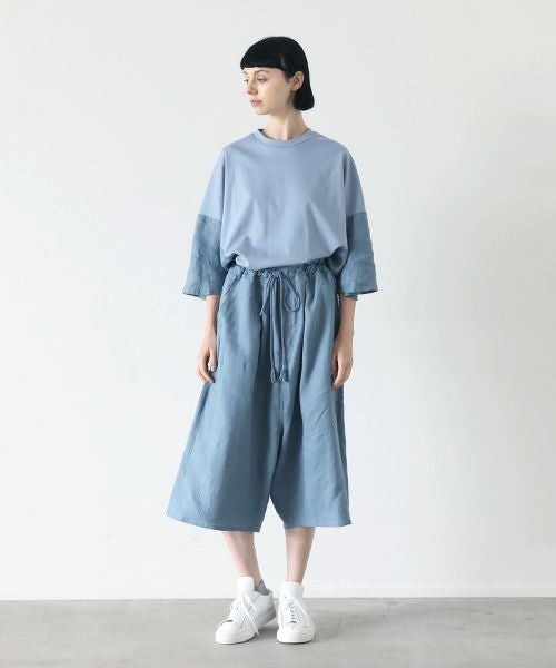 VUy.ヴウワイ.chord short pants vuy-s23-p03[LIGHT BLUE]:s