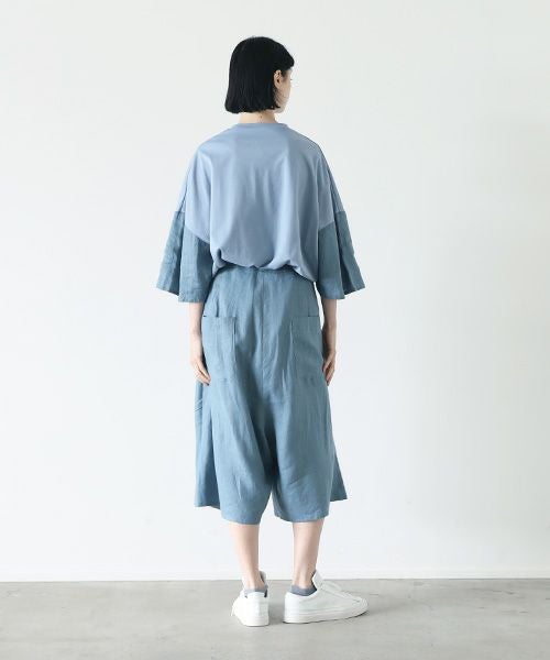 VUy.ヴウワイ.chord short pants vuy-s23-p03[LIGHT BLUE]:s