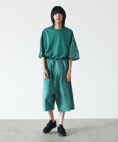 VUy.ヴウワイ.chord short pants vuy-s22-p04[LIGHT GREEN]_