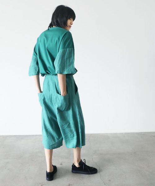VUy.ヴウワイ.chord short pants vuy-s22-p04[LIGHT GREEN]_