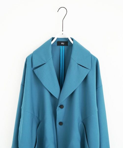 VUy.ヴウワイ.short jacket vuy-s22-j01[BLUE GREEN]_