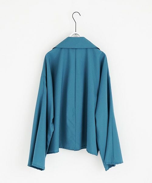 VUy.ヴウワイ.short jacket vuy-s22-j01[BLUE GREEN]_