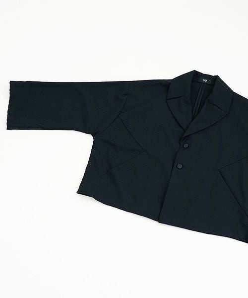 VUy.ヴウワイ.short jacket vuy-s22-j01[BLACK]_