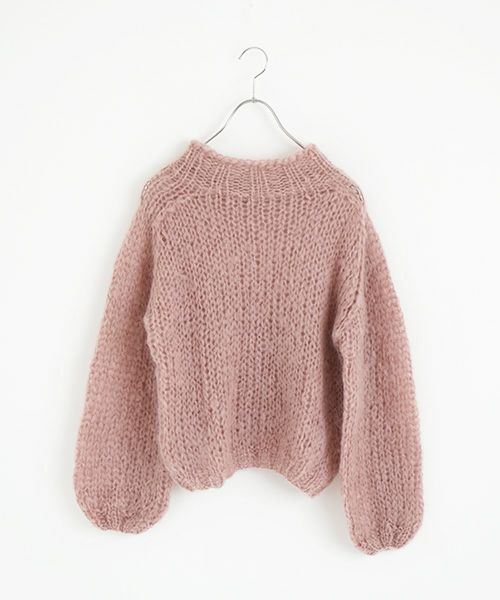 Maiami/マイアミ Mohair New Pullover [MMO23110/Antique Pink]