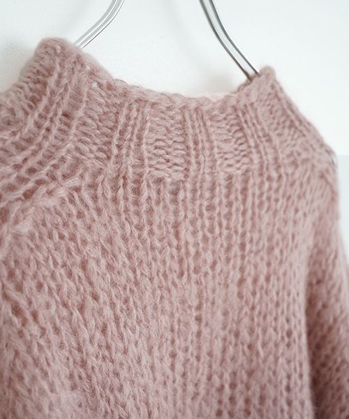 Maiami/マイアミ Mohair New Pullover [MMO23110/Antique Pink]