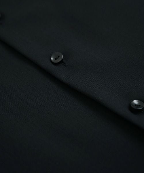 VU.ヴウ.no collar shirt vu-s22-s03[BLACK]_