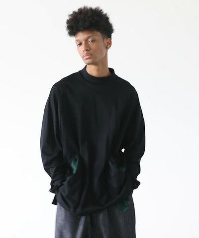 VU.ヴウ.highneck t-shirt vu-s22-t08[BLACK]_