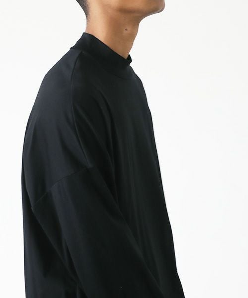 VU.ヴウ.highneck t-shirt vu-s22-t08[BLACK]_