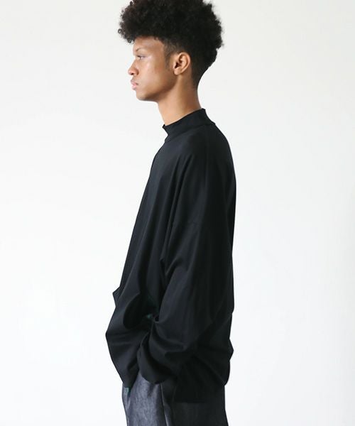 VU.ヴウ.highneck t-shirt vu-s22-t08[BLACK]_