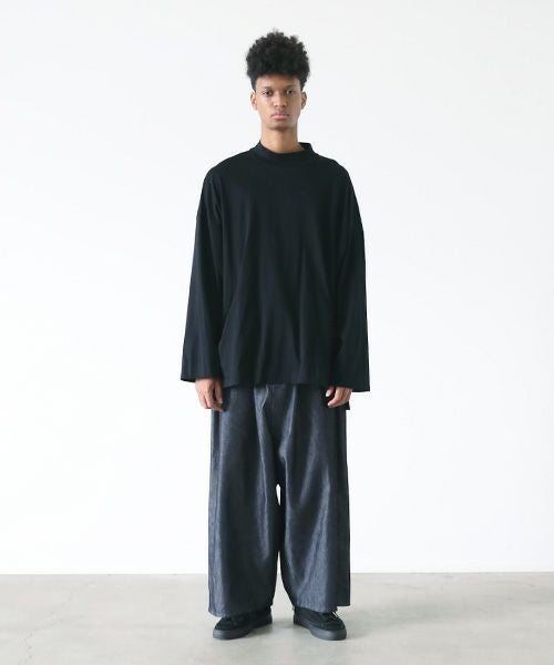 VU.ヴウ.highneck t-shirt vu-s22-t08[BLACK]_