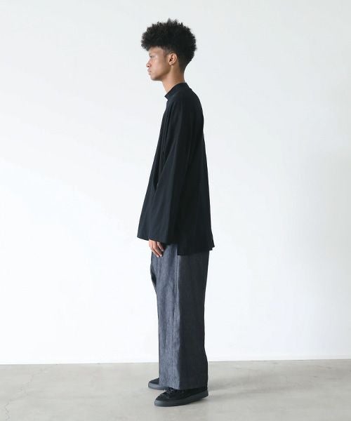 VU.ヴウ.highneck t-shirt vu-s22-t08[BLACK]_