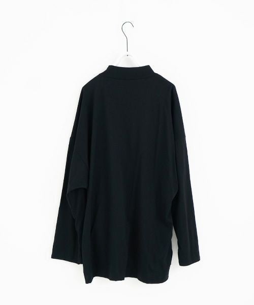 VU.ヴウ.highneck t-shirt vu-s22-t08[BLACK]_