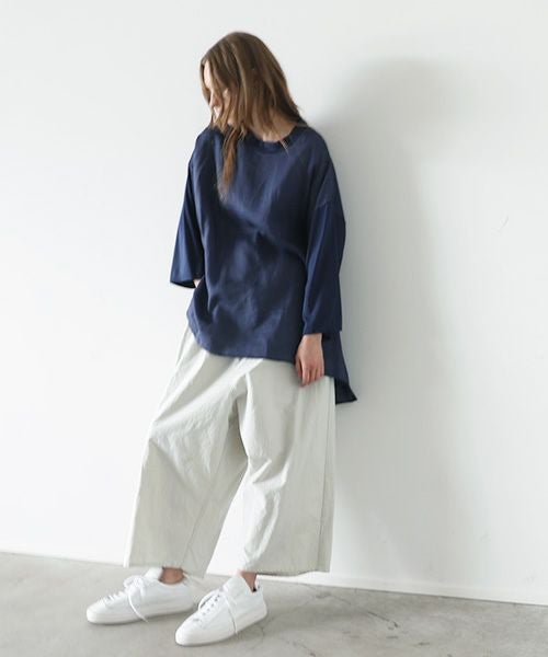 VU.ヴウ.combination pullover vu-s22-t09[DARK BLUE]