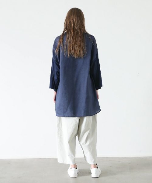 VU.ヴウ.combination pullover vu-s22-t09[DARK BLUE]