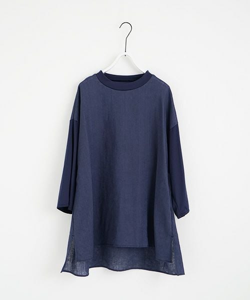 VU.ヴウ.combination pullover vu-s22-t09[DARK BLUE]