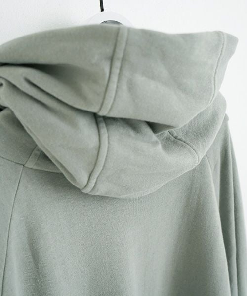 VU.ヴウ.dyed hoody vu-s22-t11[GREEN GRAY]_
