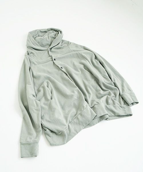 VU.ヴウ.dyed hoody vu-s22-t11[GREEN GRAY]_