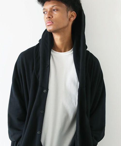 VU.ヴウ.dyed hoody vu-s22-t11[SUMI BLACK]:s_