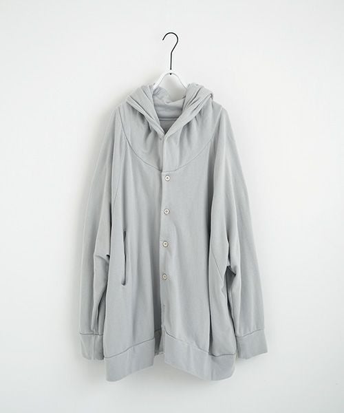 VU.ヴウ.dyed hoody vu-s22-t11[CHALK]:s_